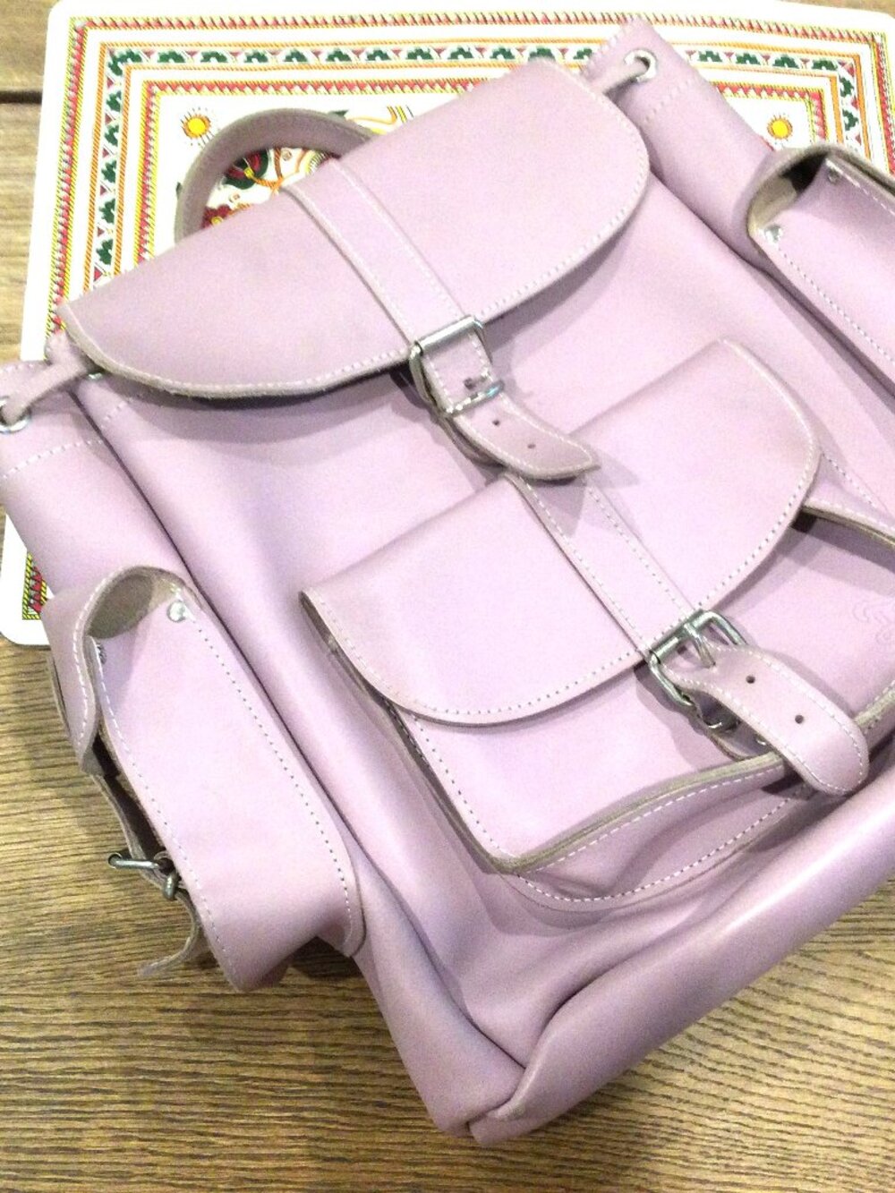 Grafea Leather backpack - Picture 3 of 10